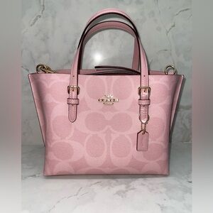 Coach Powder Pink Millie 25 Tote